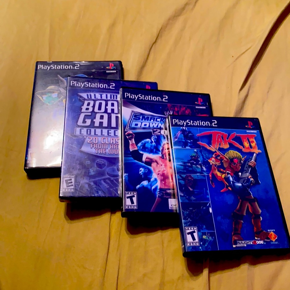 PlayStation2 games. 4 game